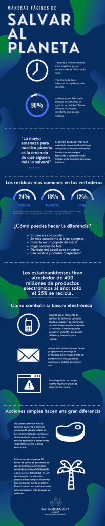 10 acciones sencillas para contribuir a un mundo mas saludable