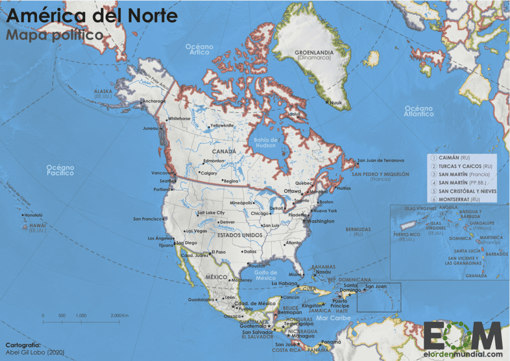 Qué países conforman América del Norte: una guía rápida 8 Qué países conforman América del Norte: una guía rápida
