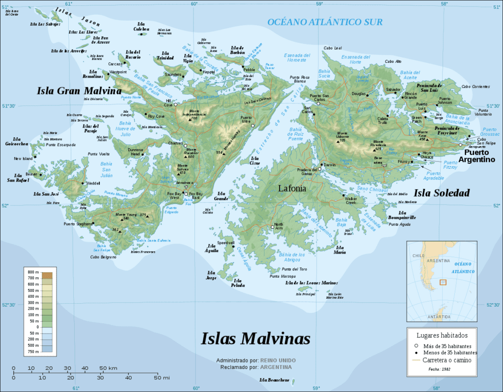 Qué flora y fauna hay en las Islas Malvinas - Wikipedia 1 islas malvinas